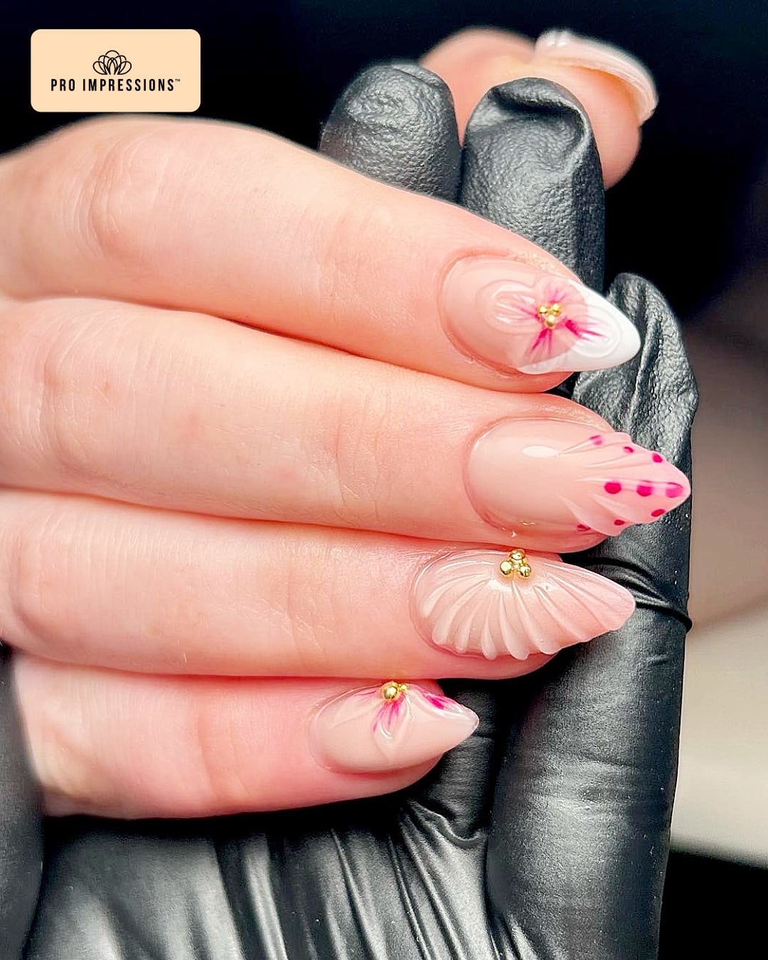 Premium 3D Nail Art Gel - Clear