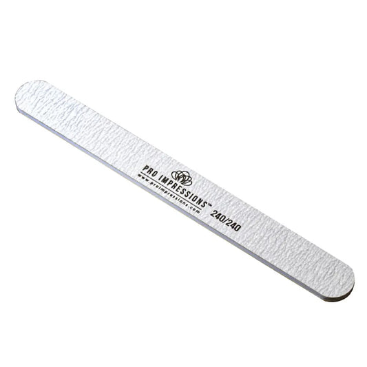 Straight Nail File - 240/240 Grit