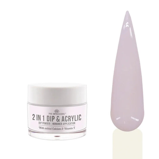 2 In 1 Dip & Acrylic Powder - No.12 Lilac - 30g