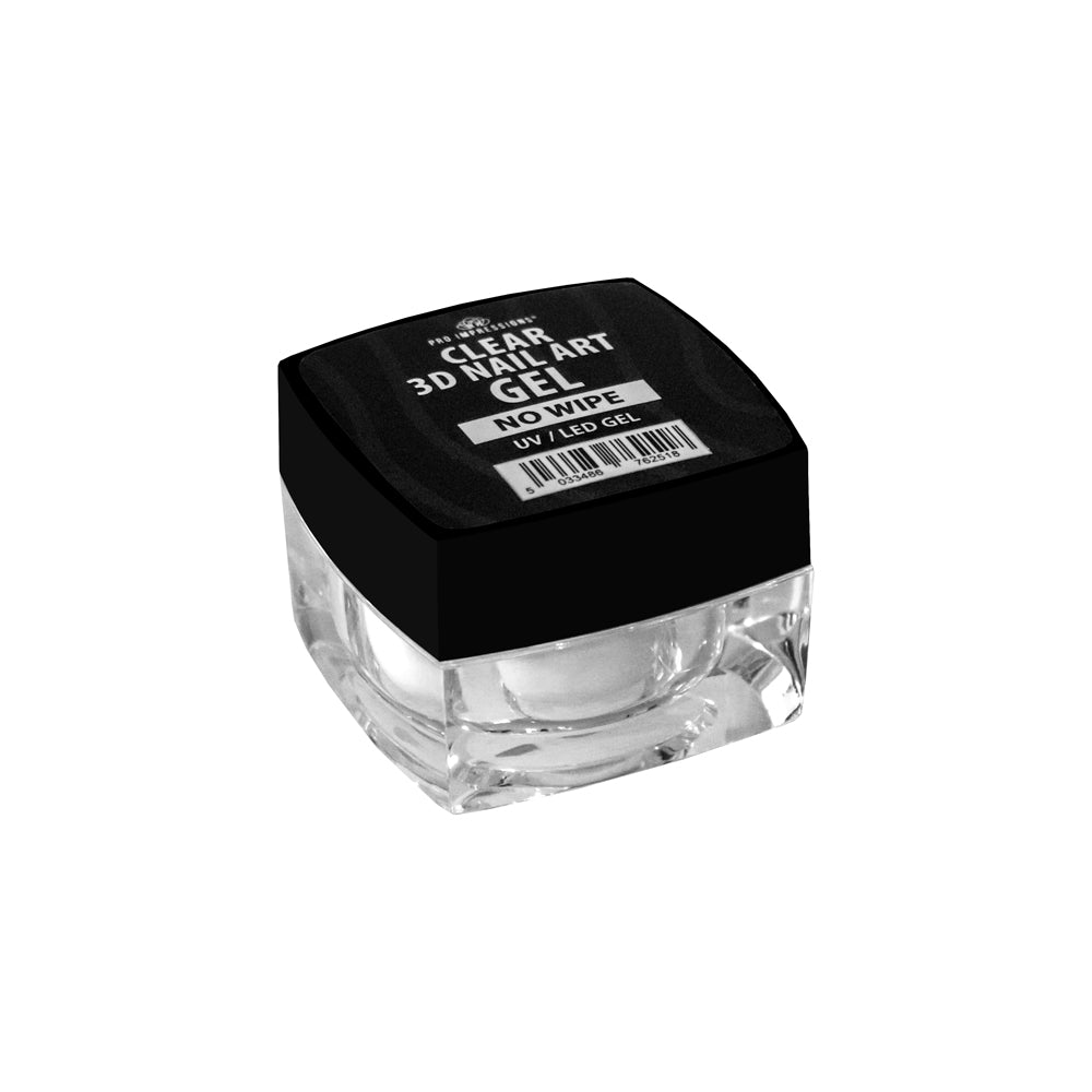 Premium 3D Nail Art Gel - Clear