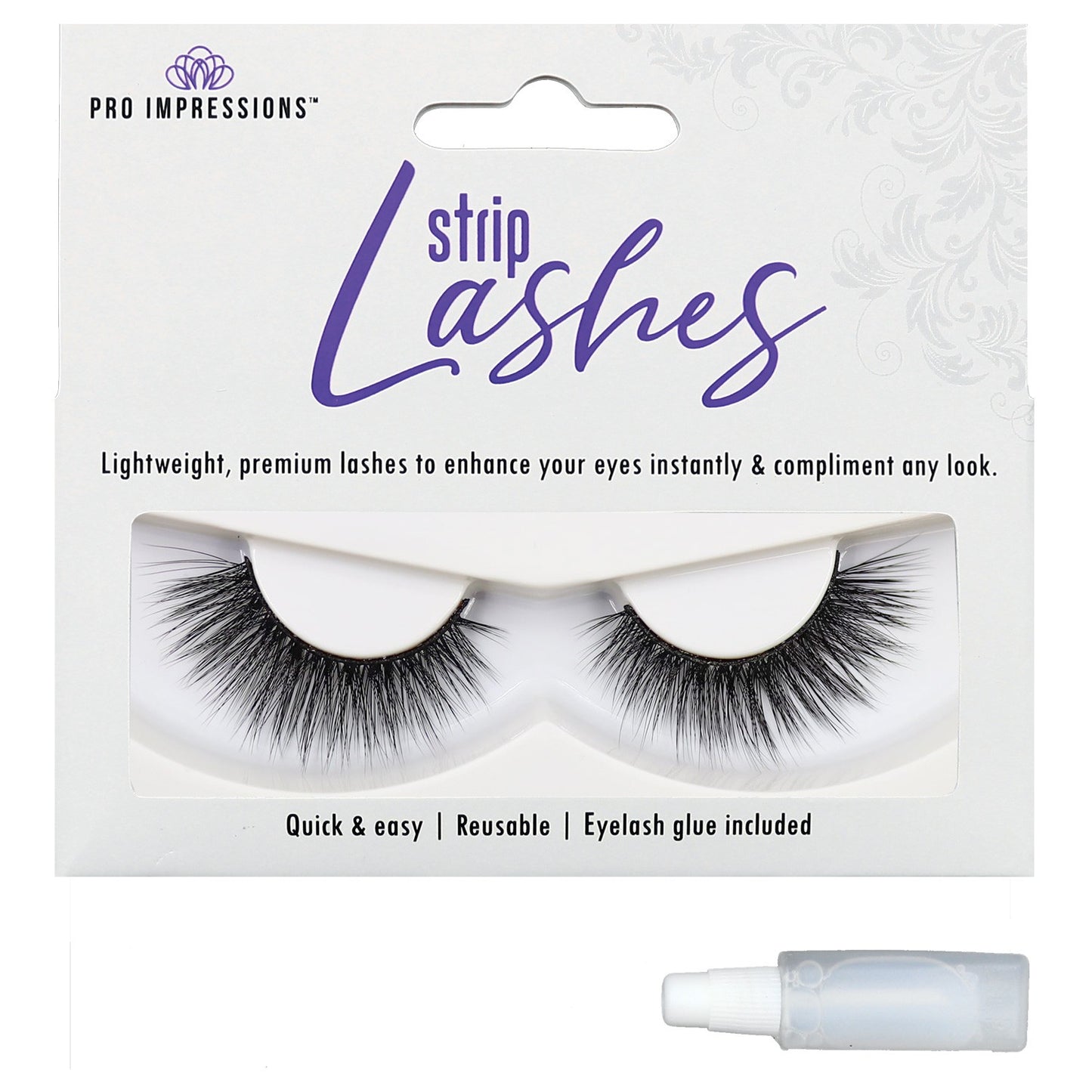 Premium 3D Silk Volume Strip Lashes - SL017