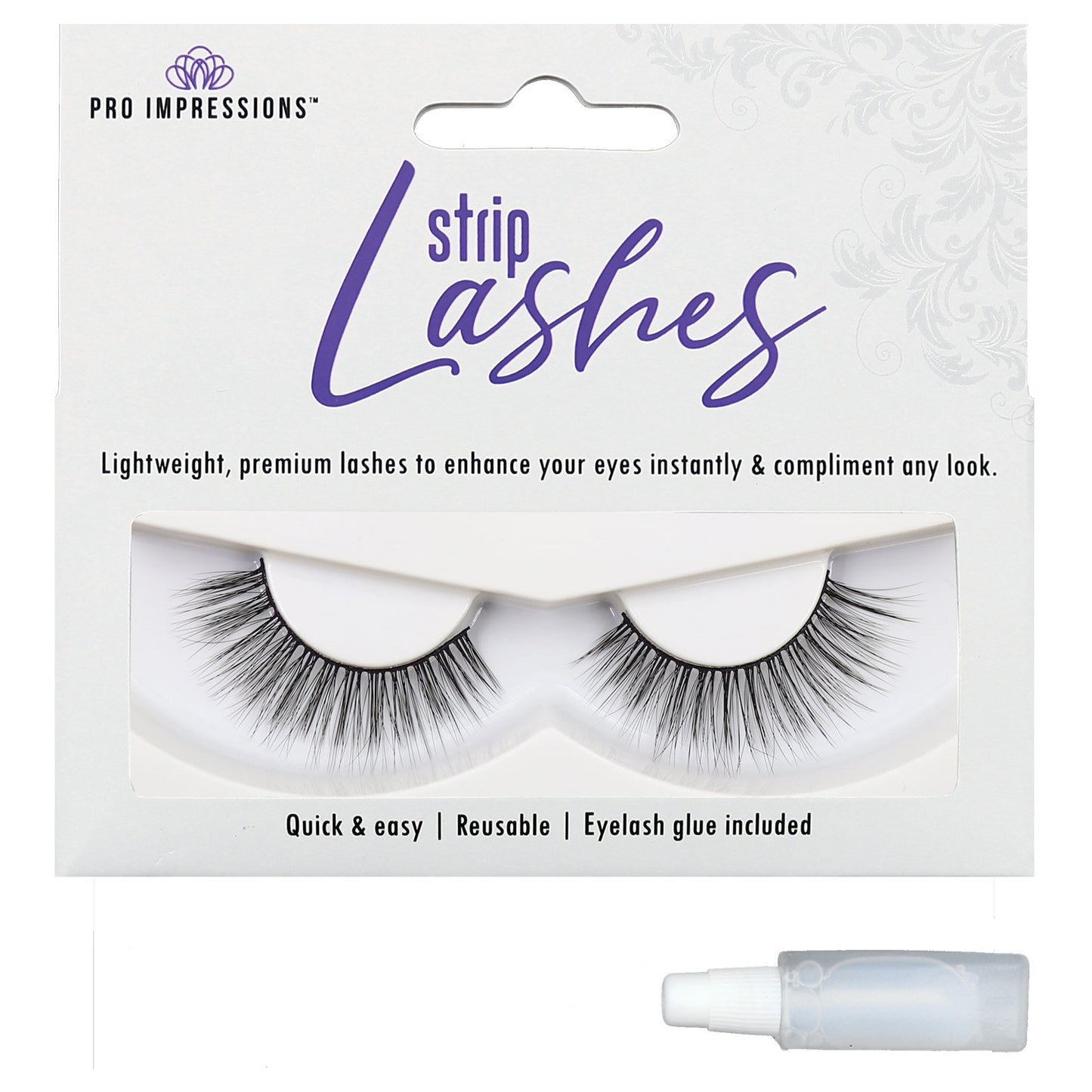 Premium 3D Silk Volume Strip Lashes - SL034