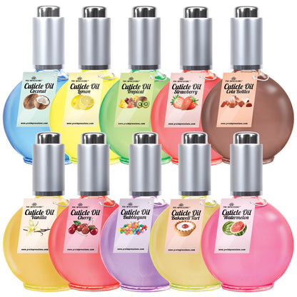 75ml Cuticle Oil Collection - 10 Scents