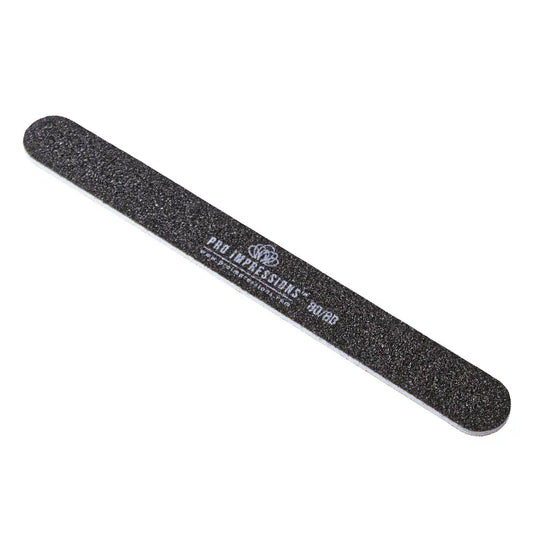 Straight Nail File - 80/80 Grit