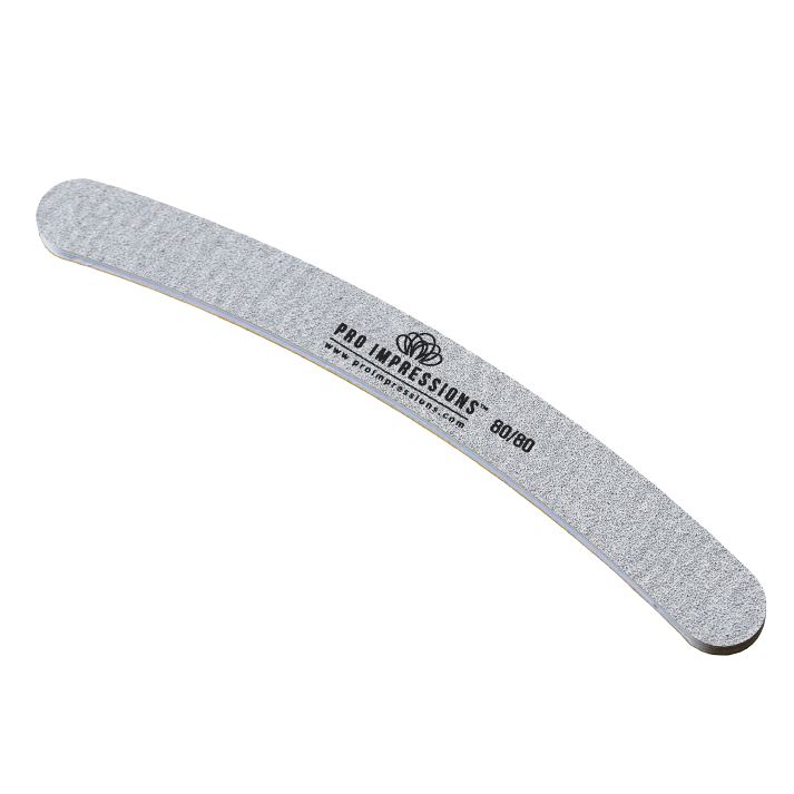 Boomerang Nail File - 80/80 Grit