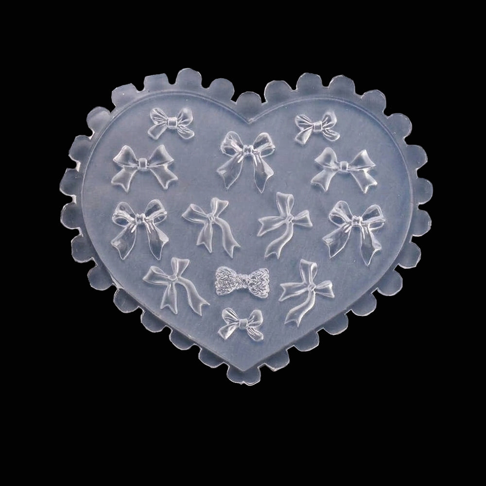 Bows Silicone 3D Nail Art Mould