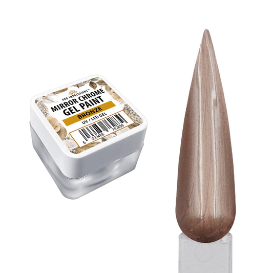 Premium Mirror Chrome Gel Paint - Bronze