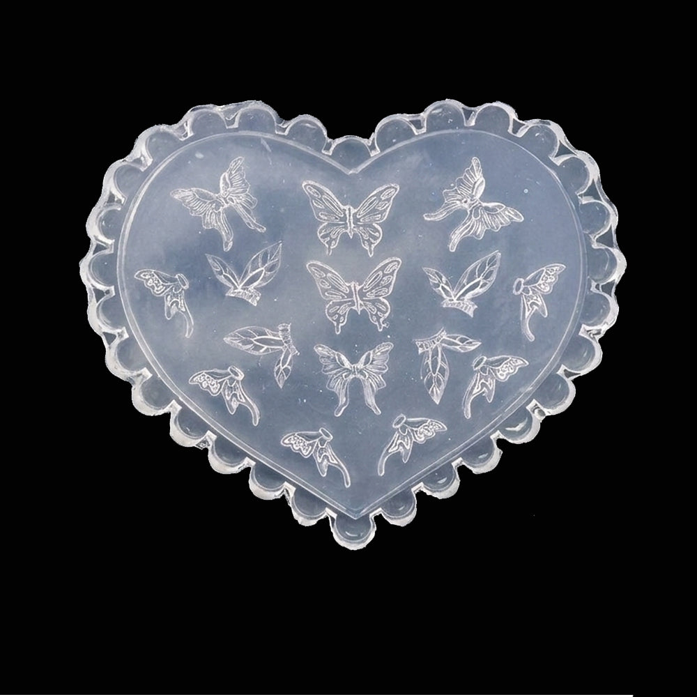 Butterfly Silicone 3D Nail Art Mould