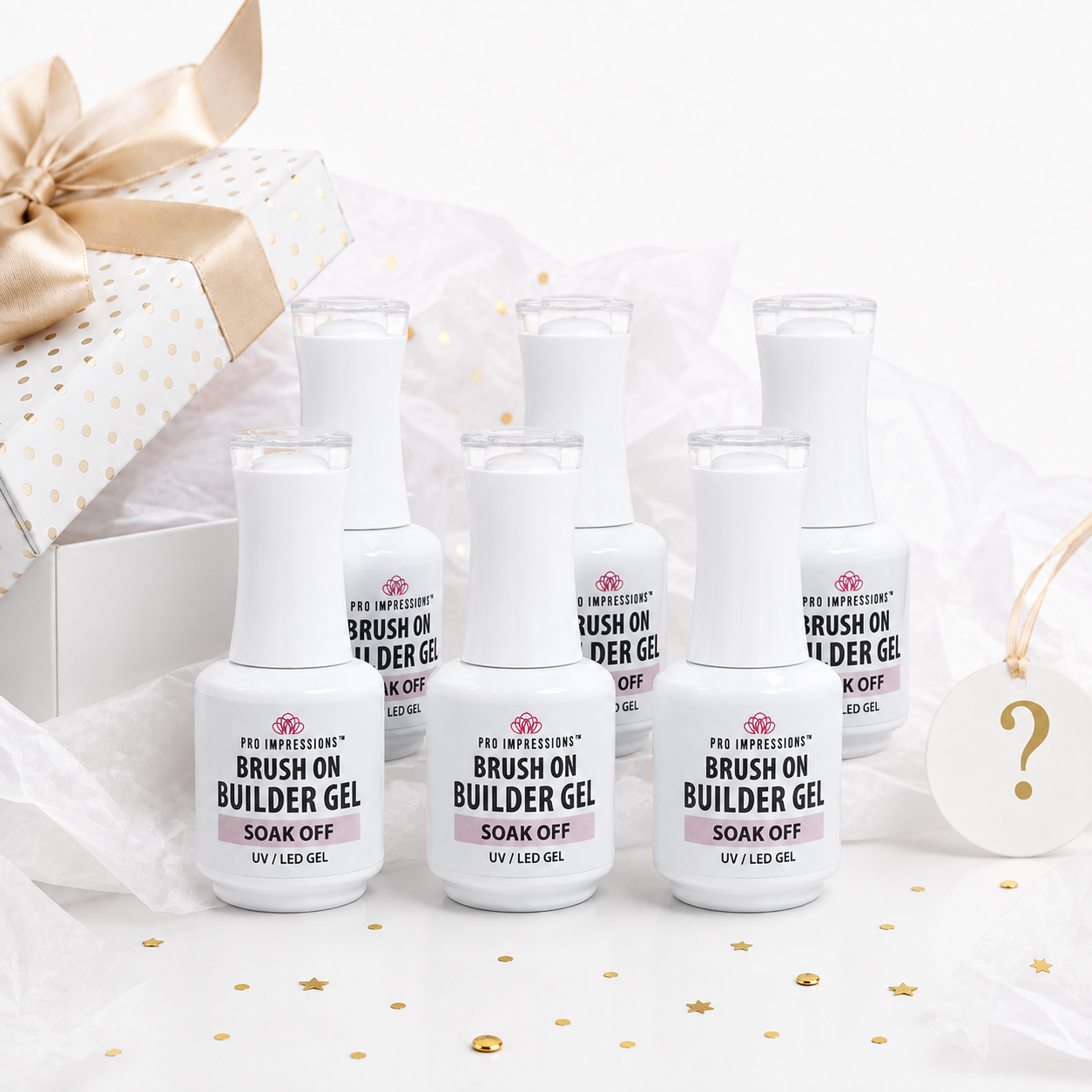 Mystery 6 Brush on Builder Gel Bundle