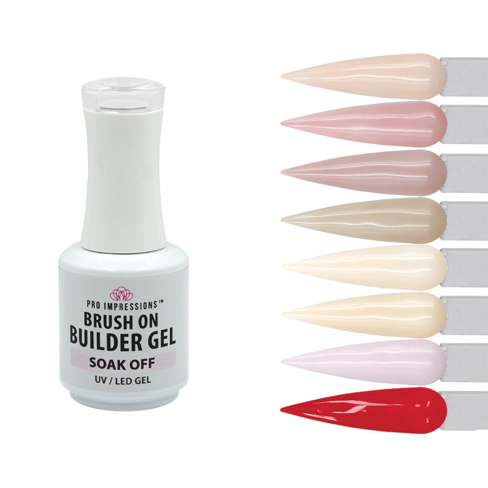 Premium Brush on Builder Gel 'Clean Girl' Collection - 2024
