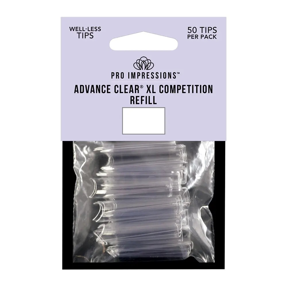 Advance Clear® XL Competition Nail Tips