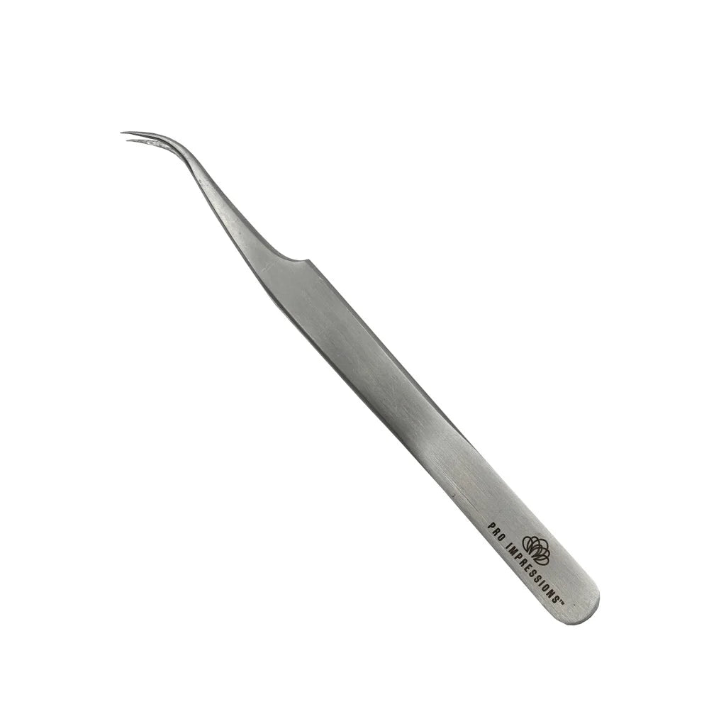 Curved Eyelash Extension Tweezer Style B