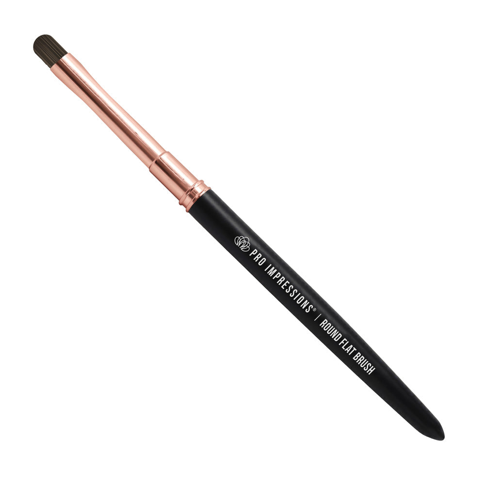 Premium Nail Art Brush - Round Flat Brush