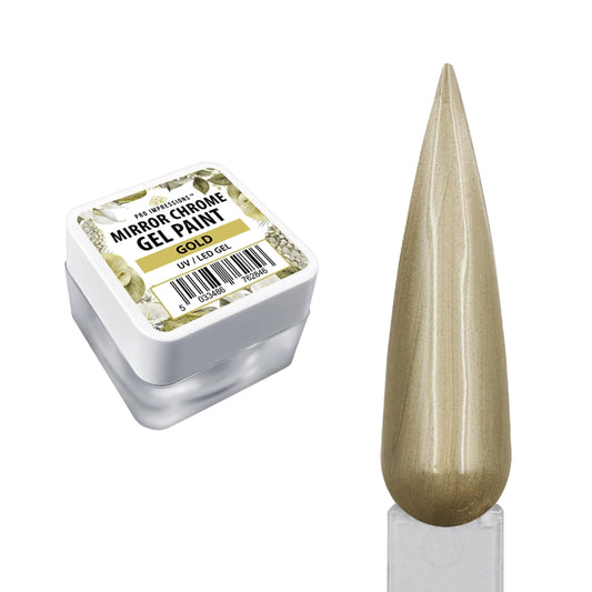 Premium Mirror Chrome Gel Paint - Gold