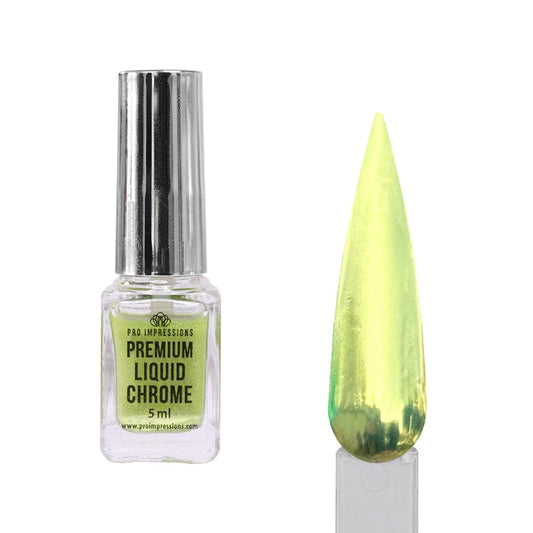 Premium Liquid Chrome - Metallic Collection - Lime Gold 010
