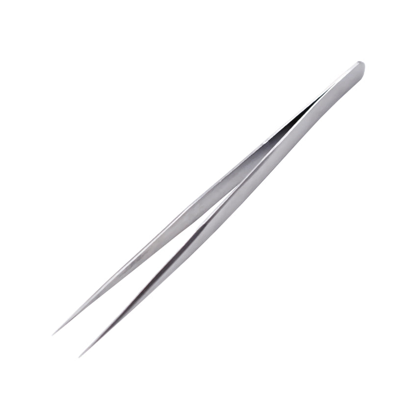 Long Straight Point Eyelash Extension Tweezer