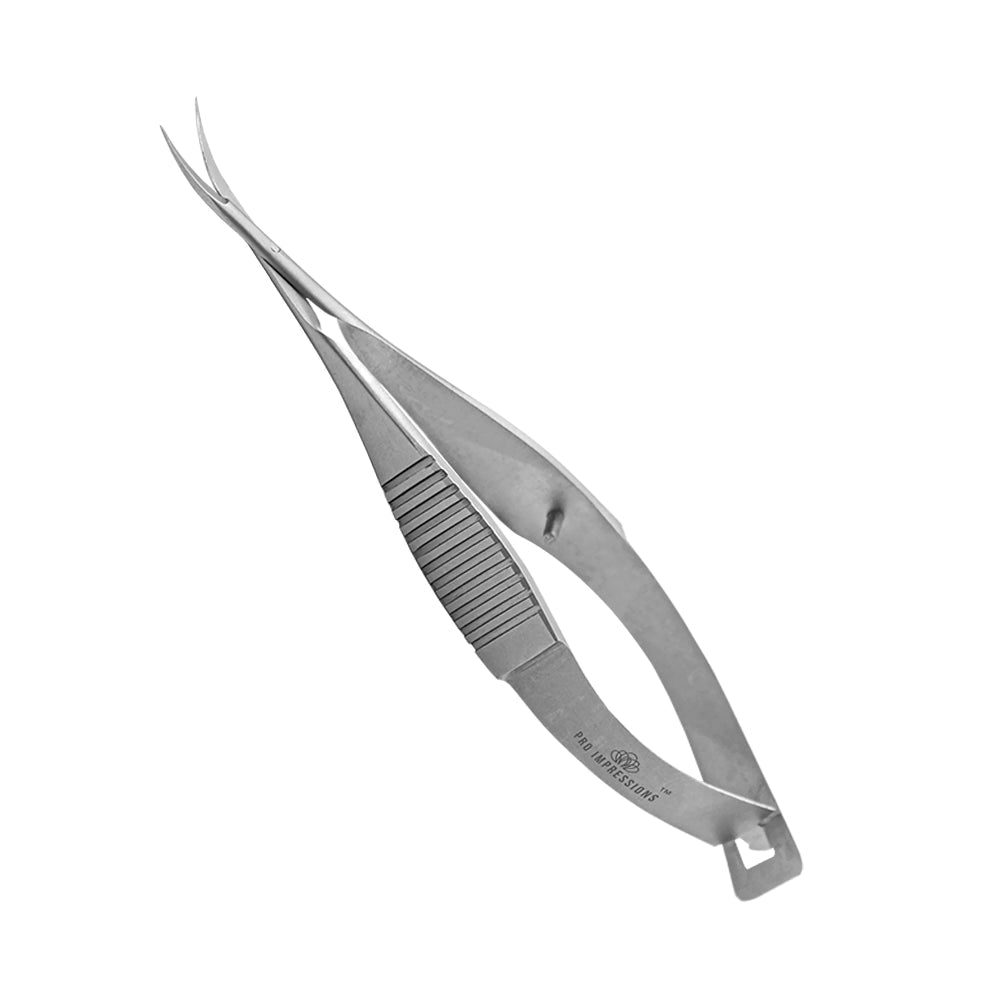 Micro Spring Curved Cuticle Scissors