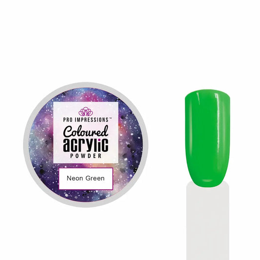 Neon Green Coloured Acrylic Powder - 10g