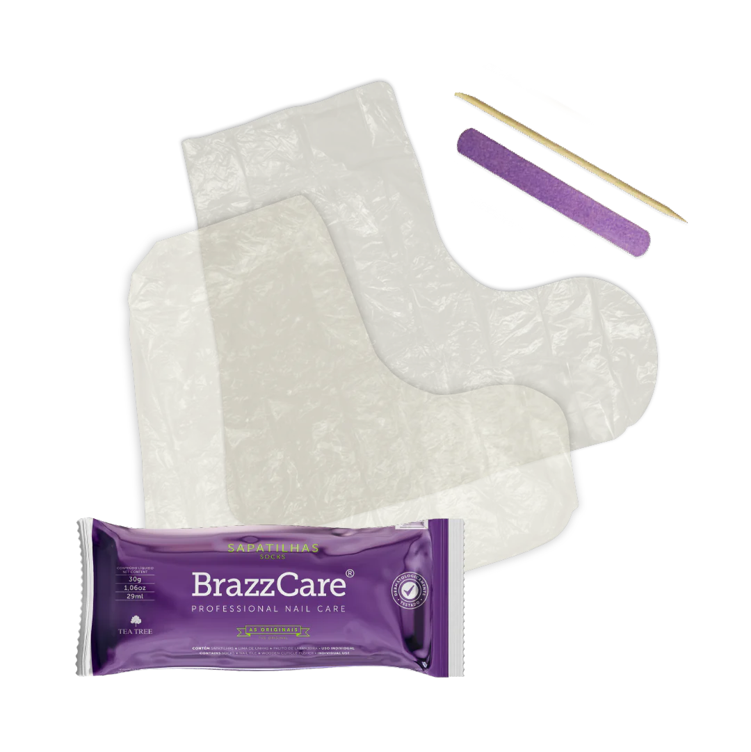 BrazzCare® Luxury Waterless Pedicure Socks