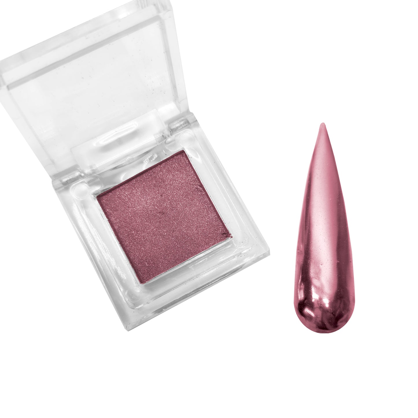 Pressed Chrome Nail Powder - Rose Gold