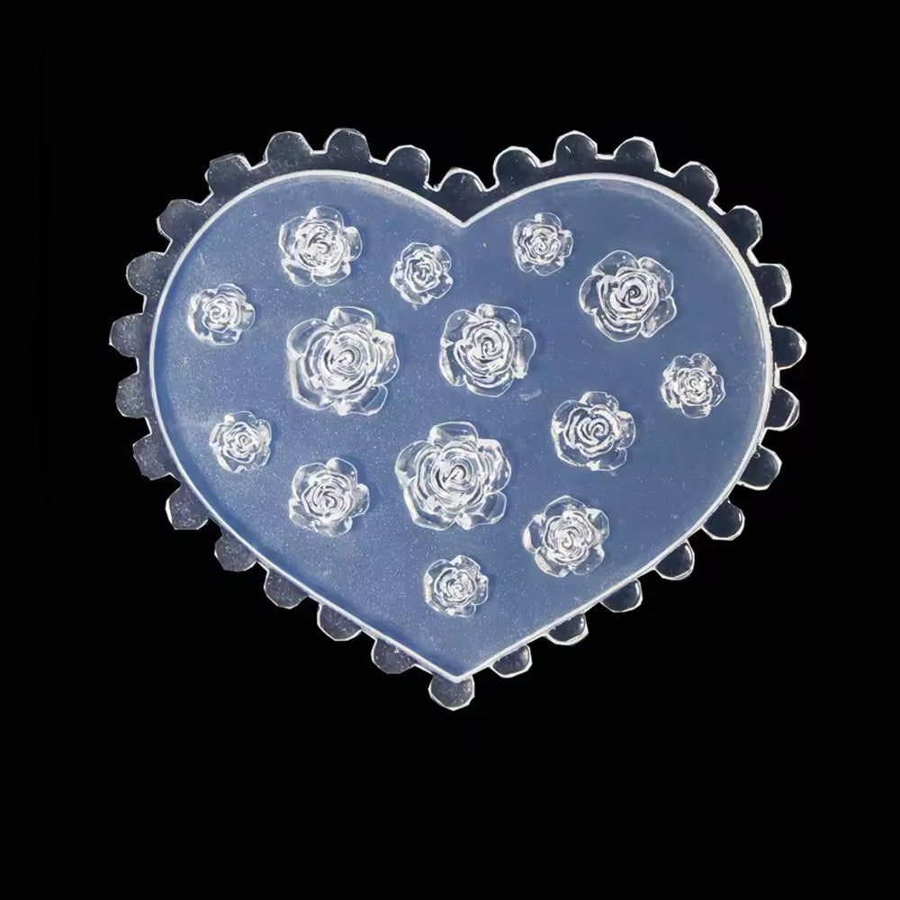 Roses Silicone 3D Nail Art Mould