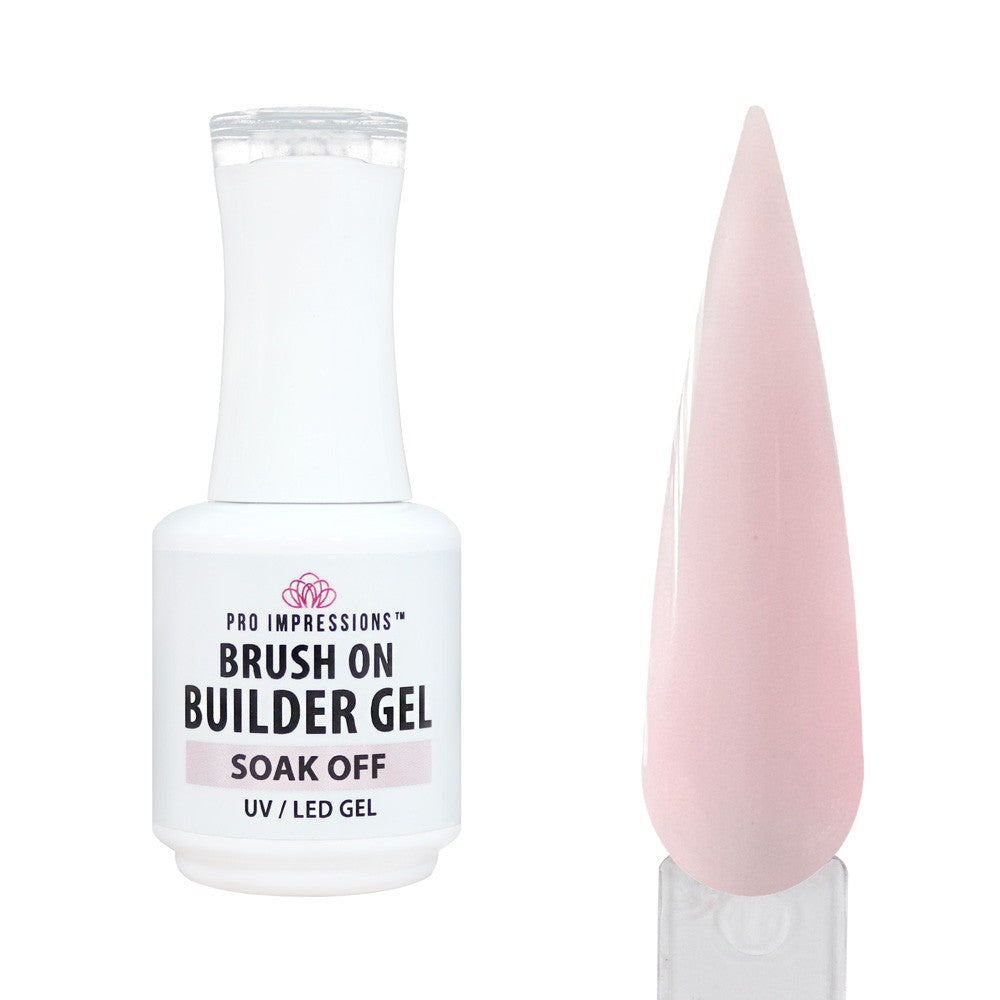 Premium Brush on Builder Gel - Sheer Emily - 15ml