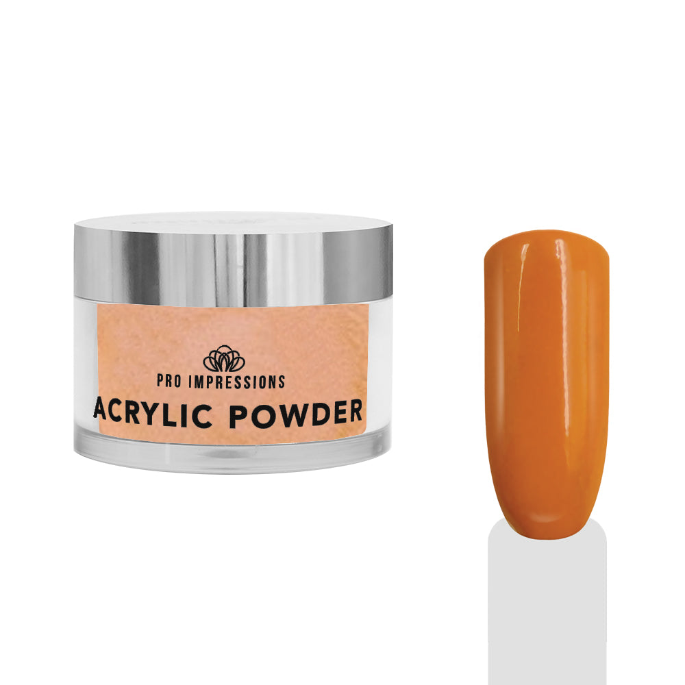 Tropical Orange Coloured Acrylic Powder - 50g
