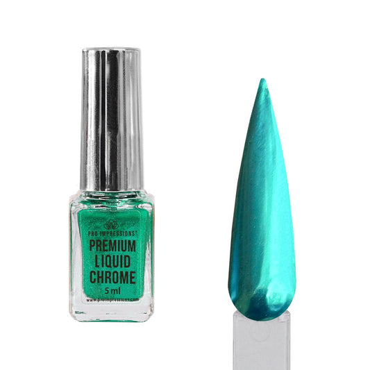 Premium Liquid Chrome - Metallic Collection -Turquoise 009