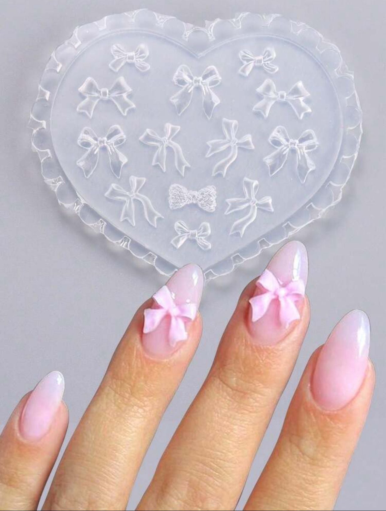 Bows Silicone 3D Nail Art Mould