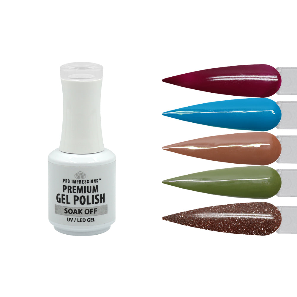 Premium Gel Polish Winter Nights Collection