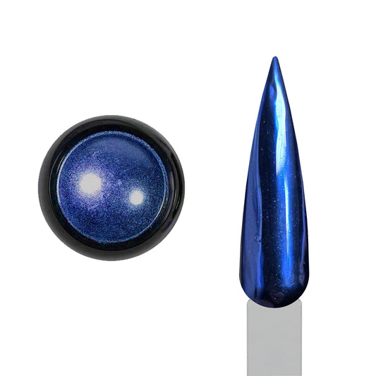 Chrome Nail Powder - Blue