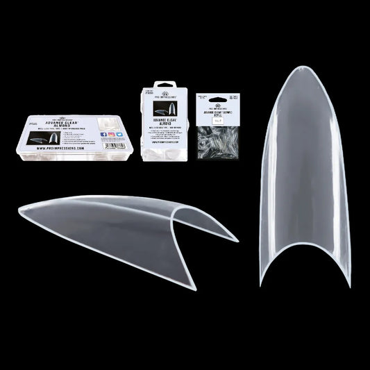 Advance Clear® Almond Well Less Nail Tips (AKA Stiletto)