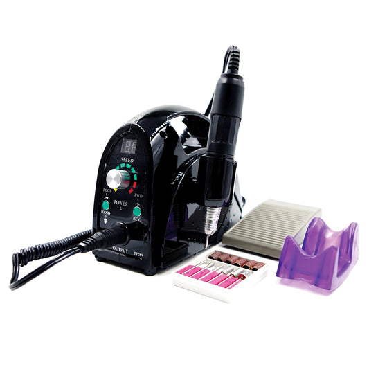 Premium Advance E-File (Nail Drill) + FREE Safety Bit