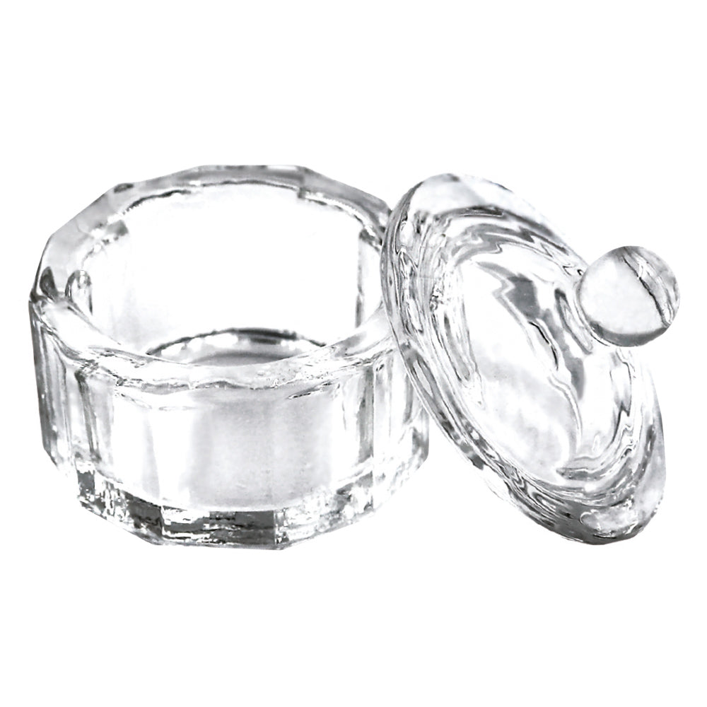 6 Pack Dental Glass Dappen Dishes - Blue Mixing Cups For Tattoo, Nail Salons, And Orthodontics By ERAFINE