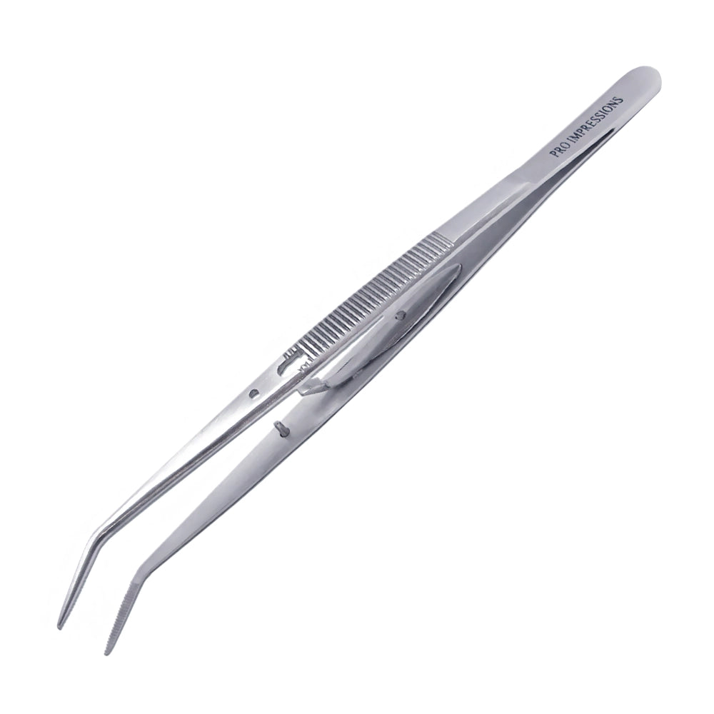 Long End Curved Tweezer