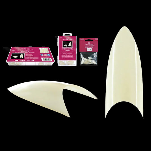 Advance Natural® Stiletto Nail Tips (AKA Almond)