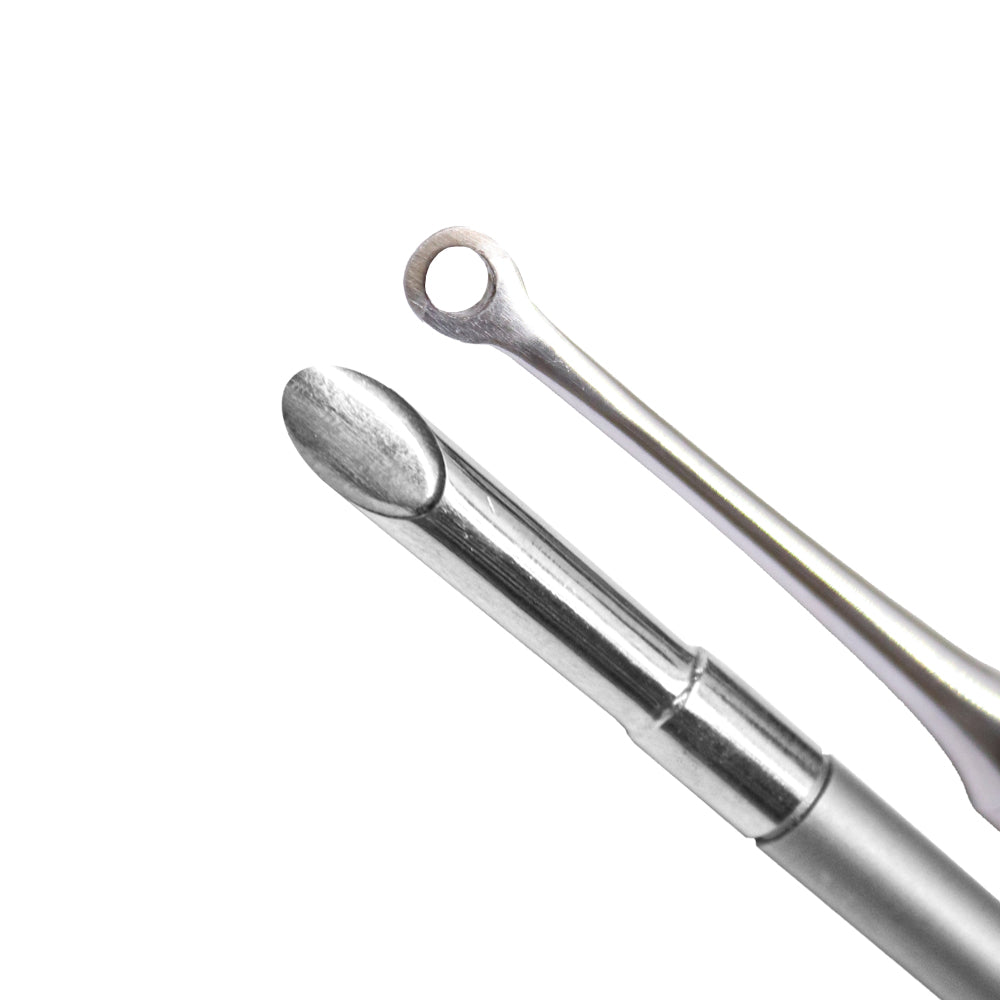 Cuticle Pusher & Ring with Filling Pads