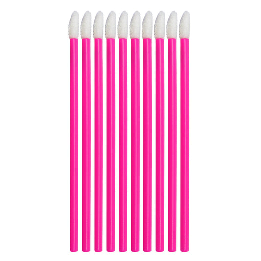 Disposable Large Cuticle Prep Applicators (50 Pack) - Pink