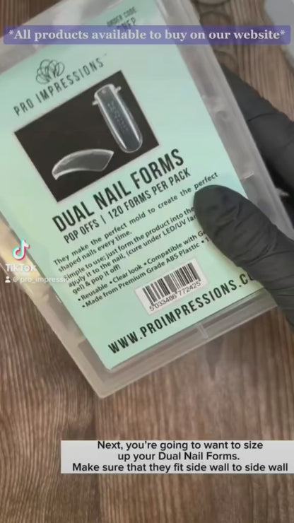 Dual Nail Forms - Pop-Offs