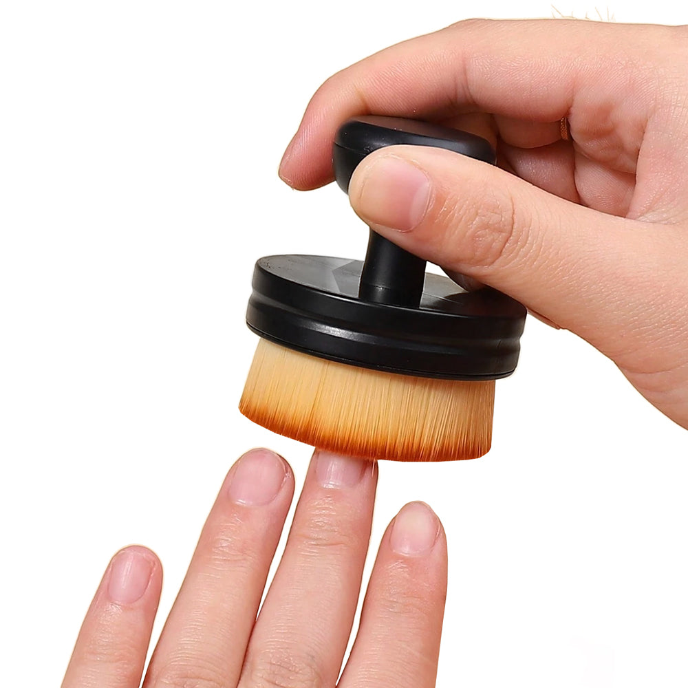 Nail Dust Brush with Holder