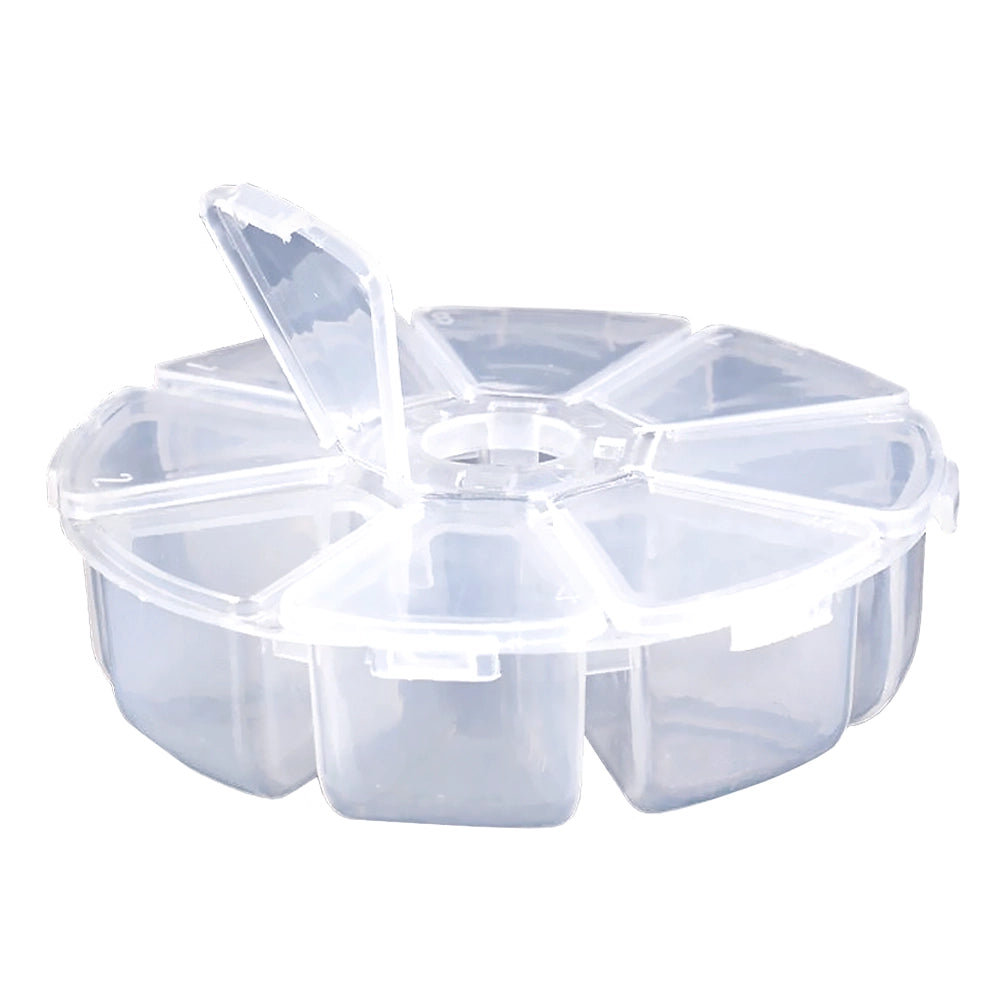 Round Nail Art Storage Pot