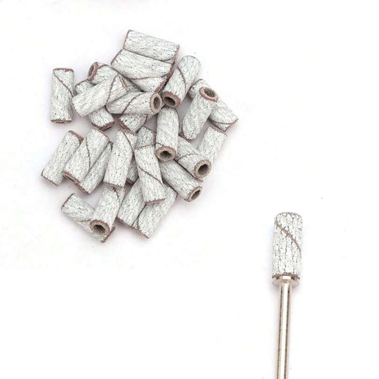 3mm Mini E-File Sanding Bands + FREE Mandrel Bit