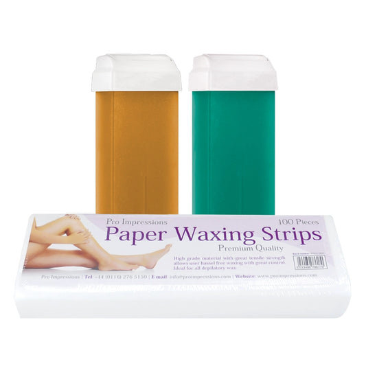 3 Piece Roll On Wax Kit