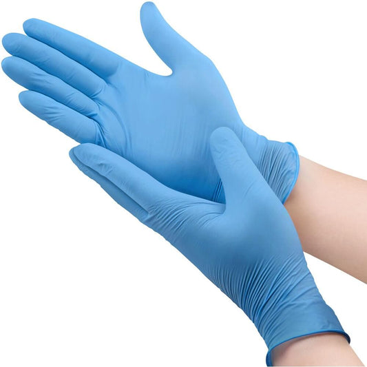 Vinyl Blue Latex Free Gloves - Small (100 Pairs)