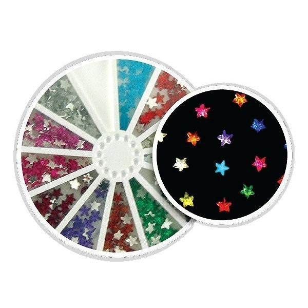 Coloured Stars - 360 Crystal