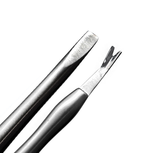 Cuticle Trimmer & Pusher ( Stainless Steel )