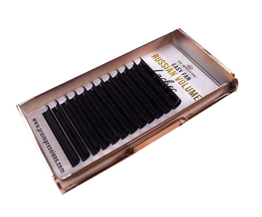 Easy Fan Russian Volume Lash Extensions - (One Length Per Pack)