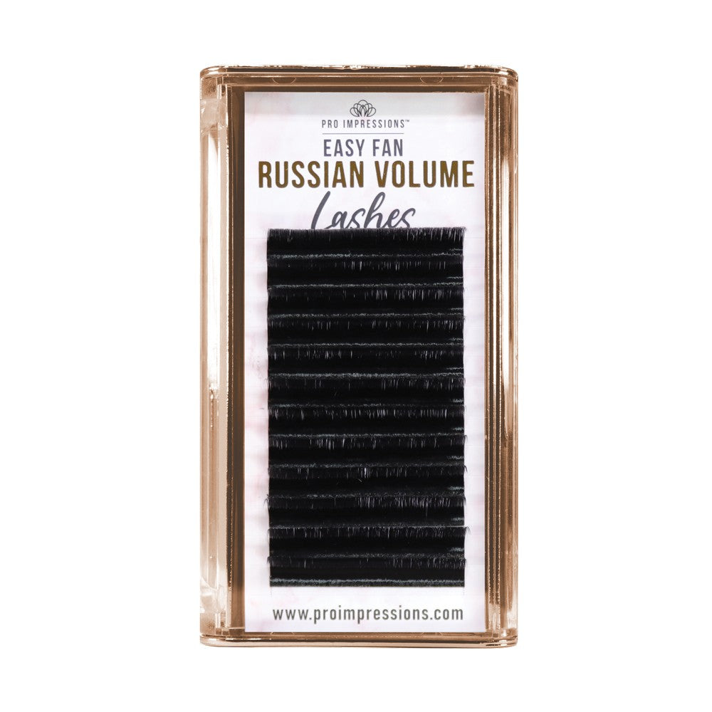 Easy Fan Russian Volume Lashes - (One Length Per Pack)