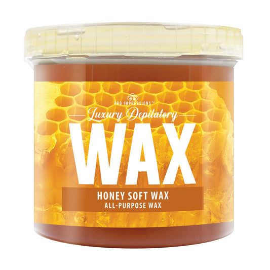 Honey Soft Wax 450g - Damaged rim of container