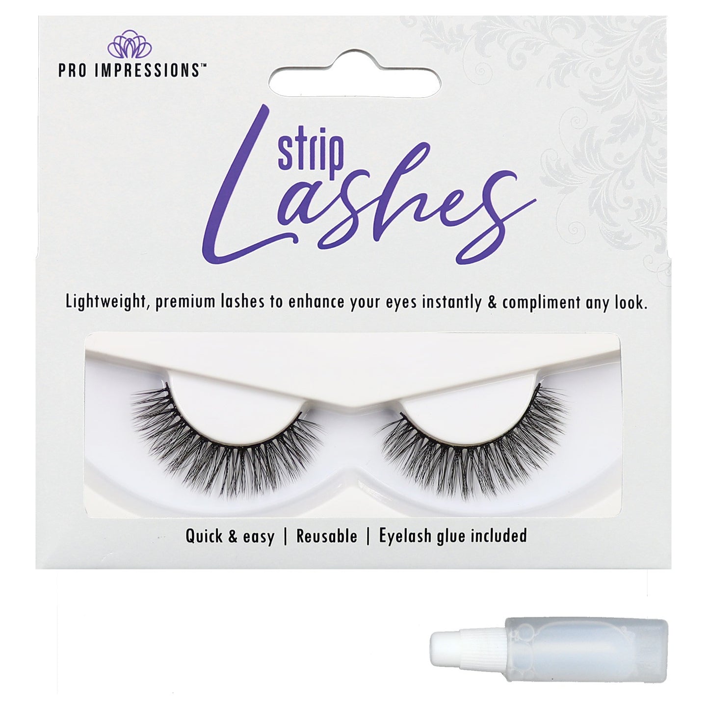 Premium 3D Silk Volume Strip Lashes - SL006